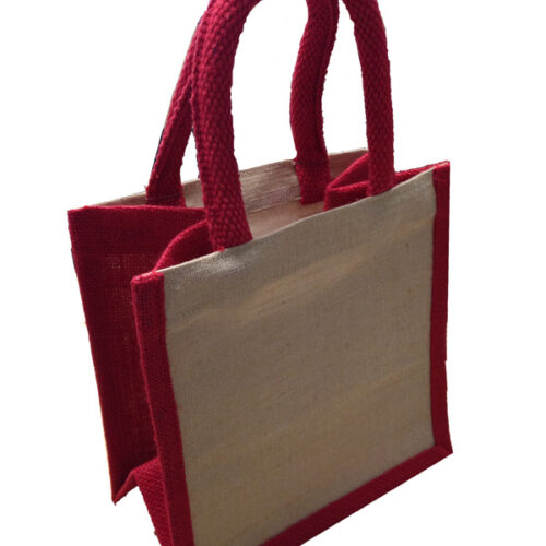 Plain Laminated Jute Bags X X Cm Per Box Sun Packaging